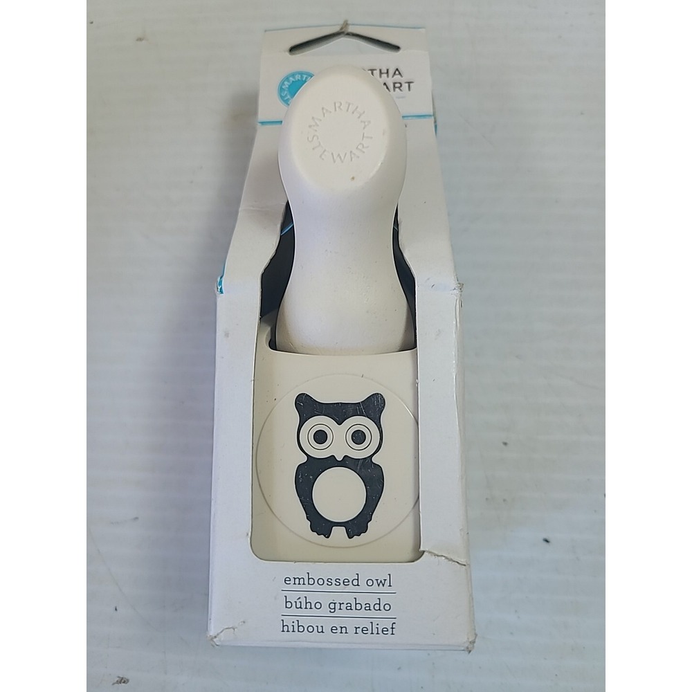 Martha Stewart EMBOSSED OWL Double Craft Punch